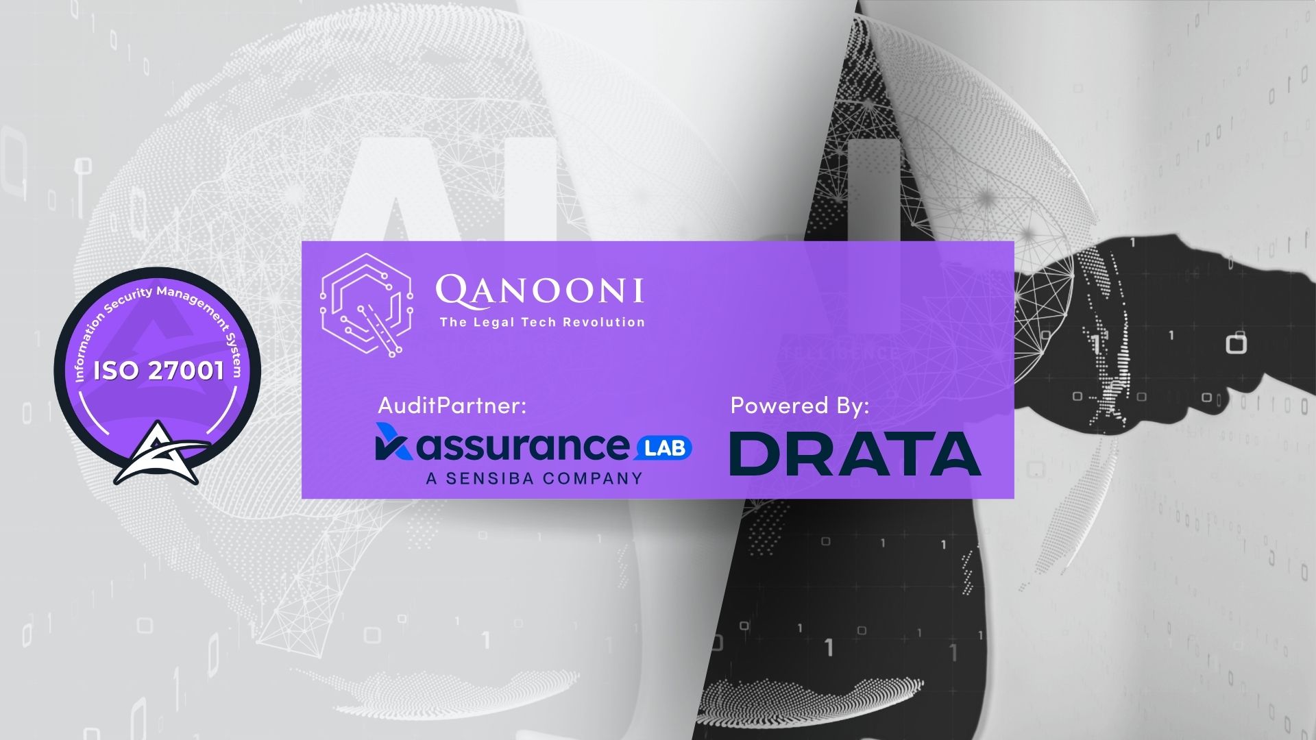 Qanooni achieves ISO 27001