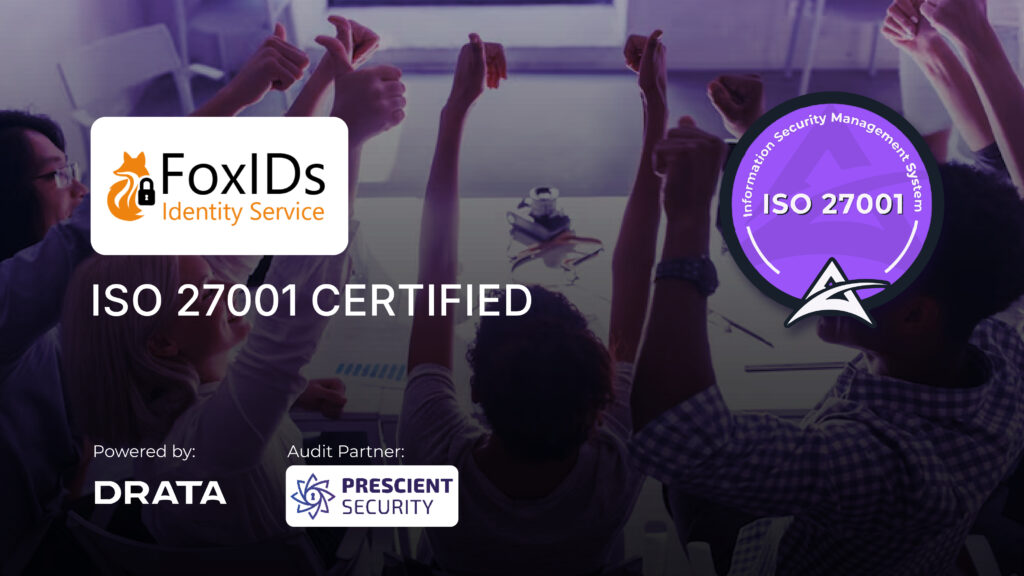 FoxIDs achieves ISO 27001 compliance with Axirpo