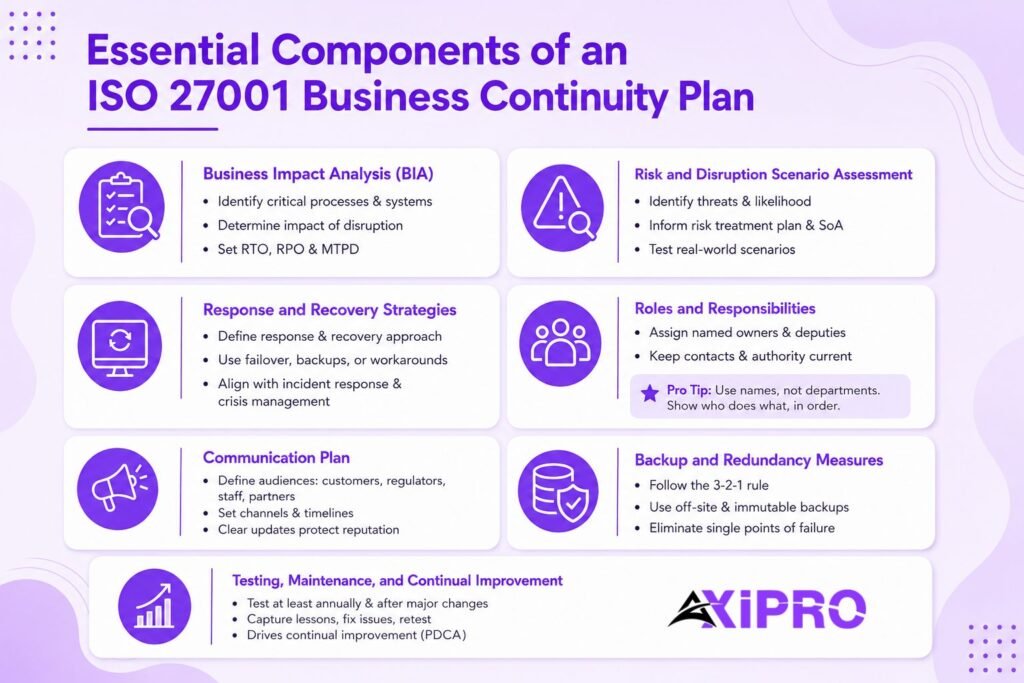 ISO 27001 Business Continuity Plan